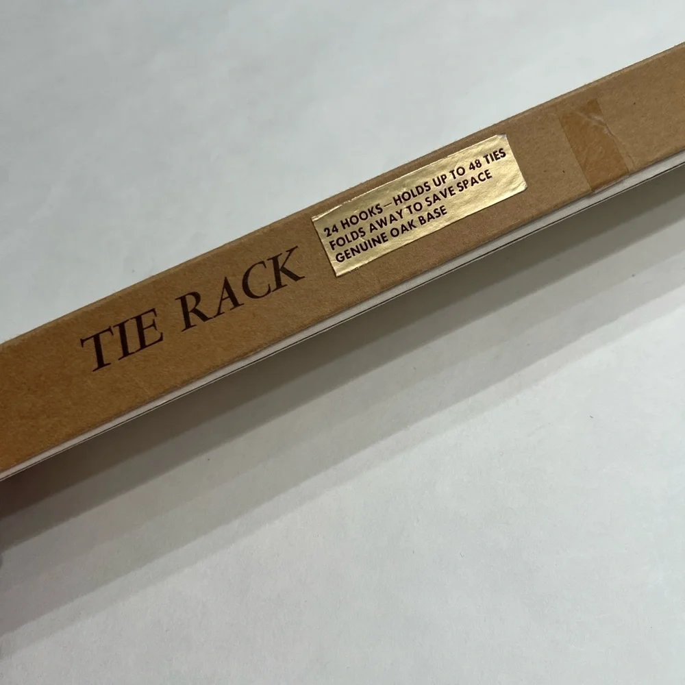 vintage tie rack enhance your